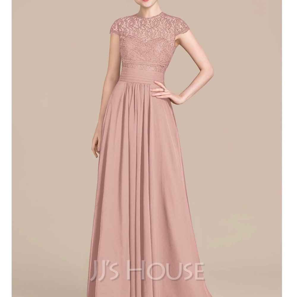 Bridesmaid Dress With Ruffle